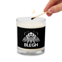 Image 2 of MOTH SKULL BLEGH SOY CANDLE