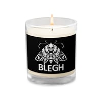 Image 1 of MOTH SKULL BLEGH SOY CANDLE