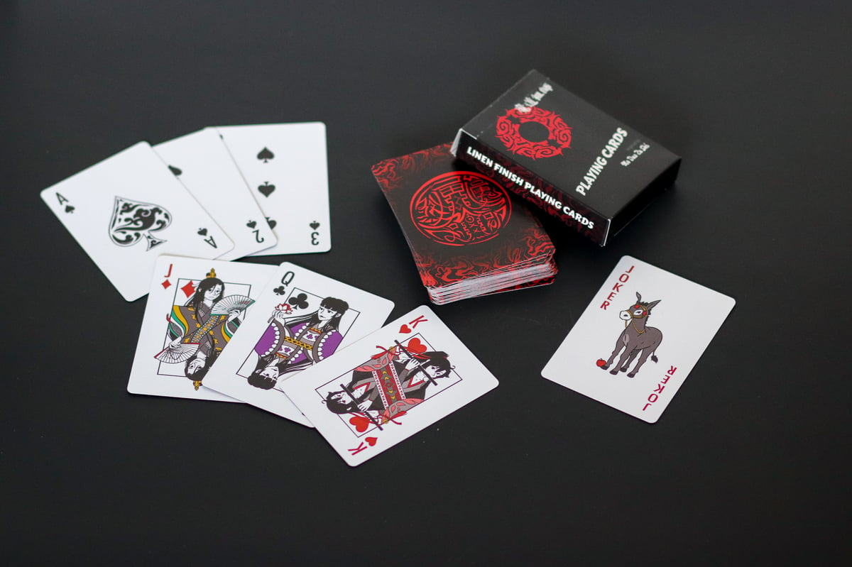 Image of MDZS-inspired playing cards