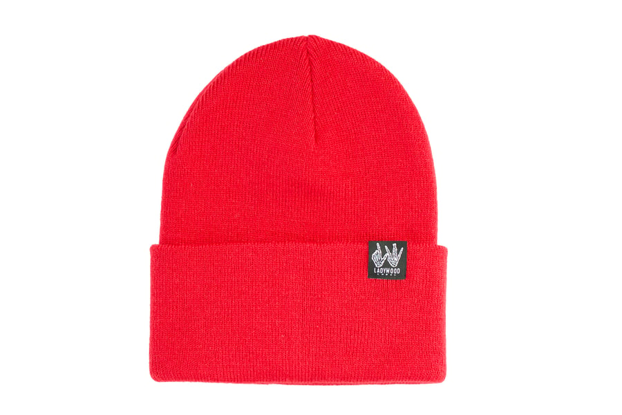 Image of LW RED TALL TOQUE