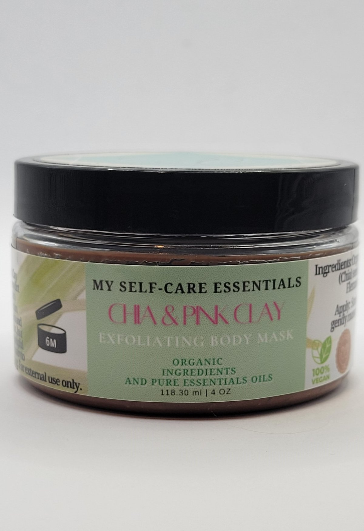 Image of Chia & Pink Clay - Exfoliating Body Mask