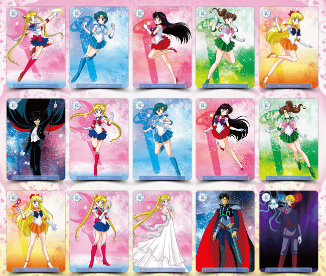 Sailor Moon Taiwan PopUp Shop Collectible Cards Magical Girl Goodies