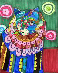 Abstract Cat