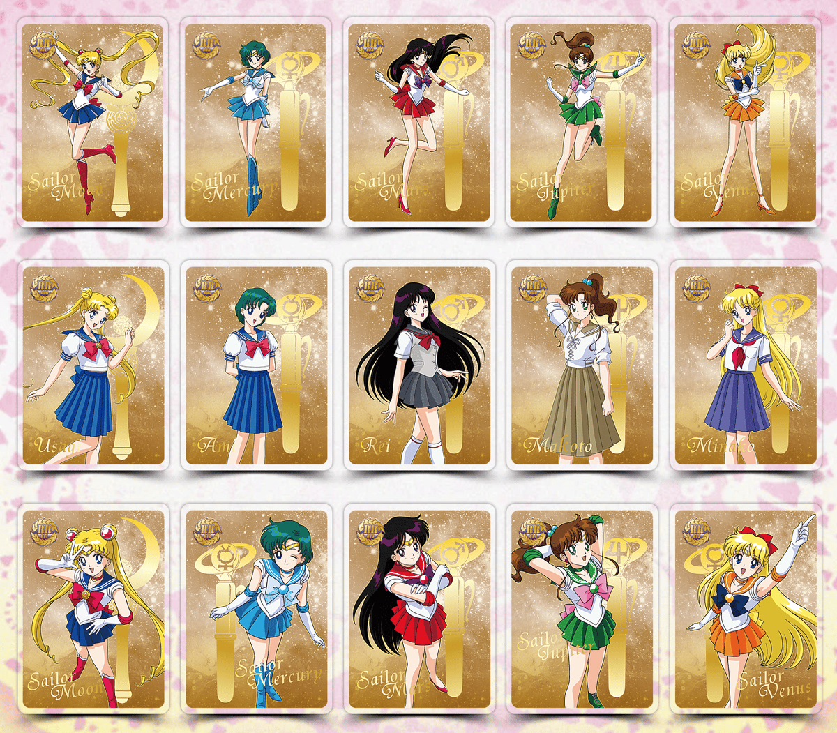 Sailor Moon Taiwan Pop-Up Shop Special Edition Cards