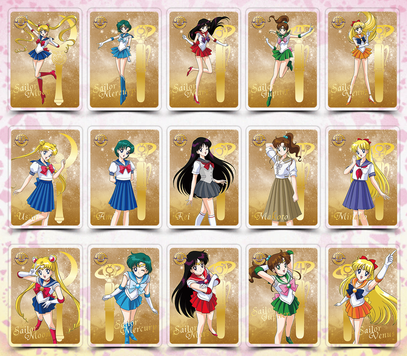 Sailor Moon Taiwan Pop-Up Shop Special Edition Cards | Magical Girl Goodies