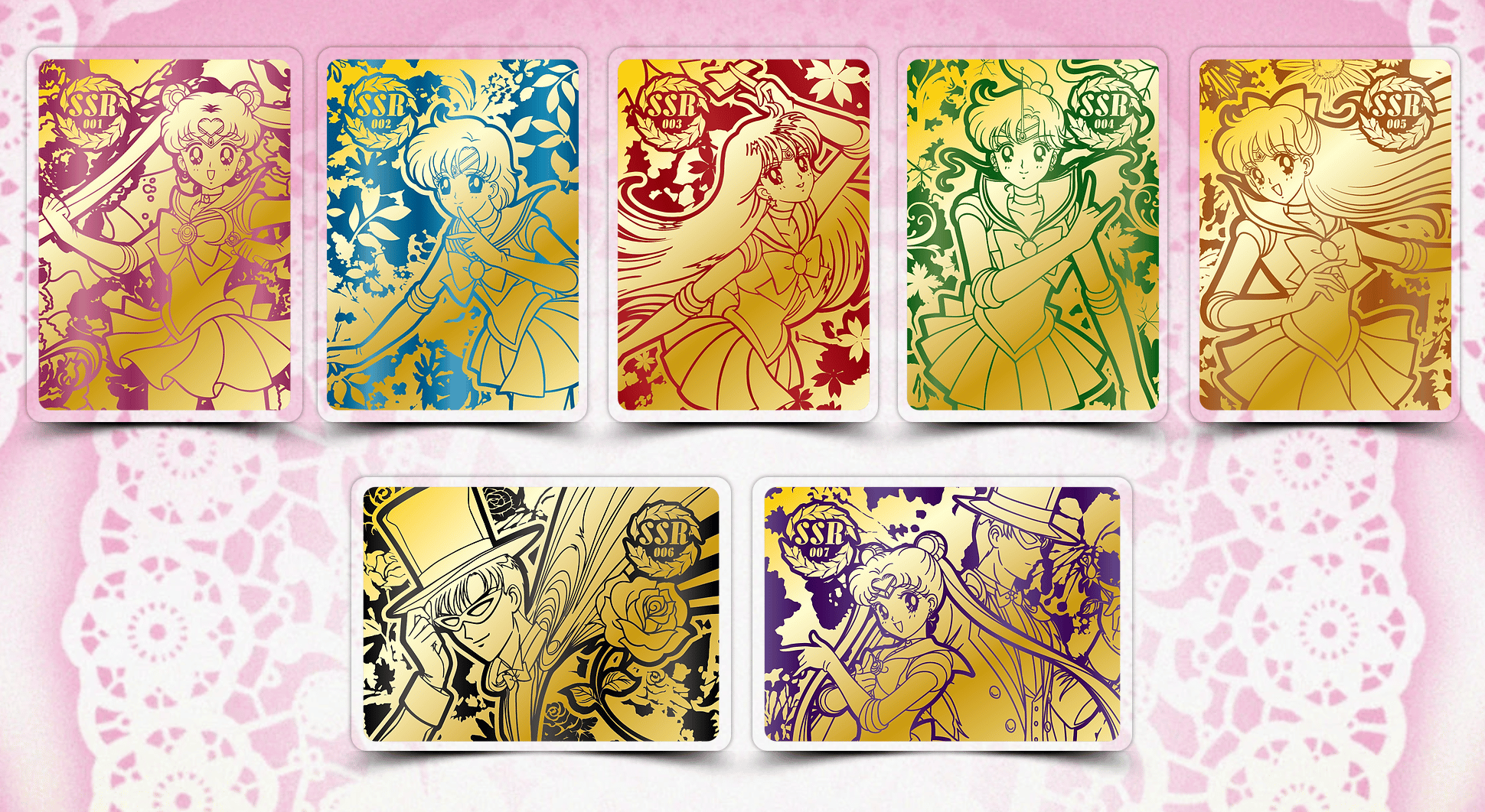 Sailor Moon Taiwan Pop-Up Shop Special Edition Cards | Magical Girl Goodies Sailor Moon Taiwan Pop-Up Shop Special Edition Cards | Magical Girl Goodies