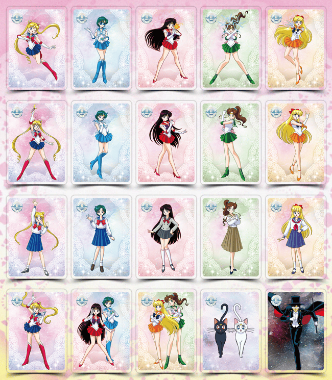 Sailor Moon Taiwan PopUp Shop Special Edition Cards Magical Girl Goodies