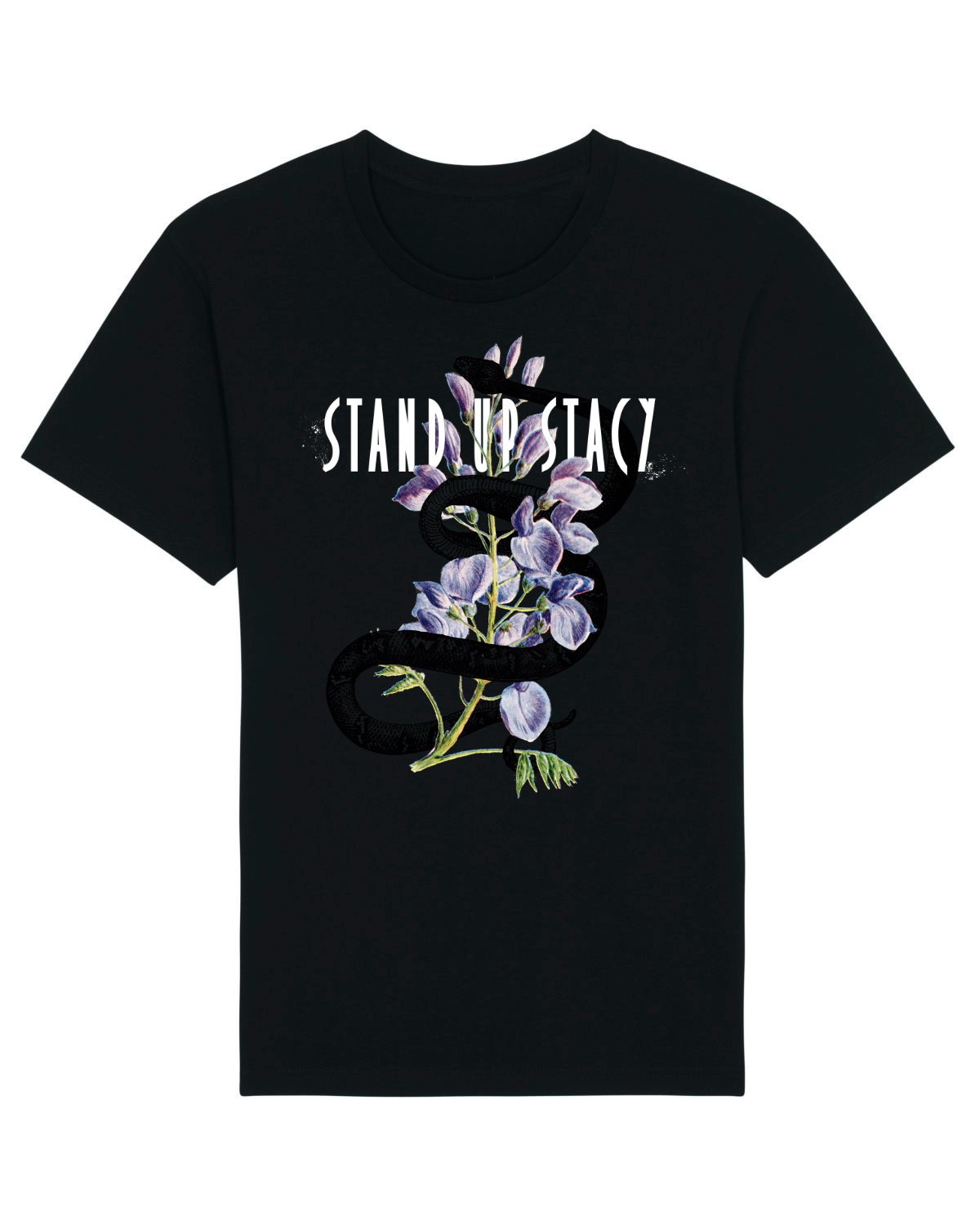 Image of T-Shirt - Snake & Flower