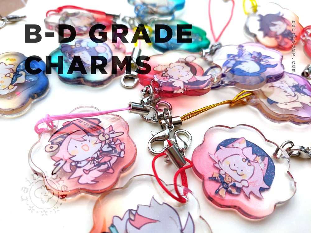 Image of B-D GRADE | Genshin Impact | 1.25" Charms