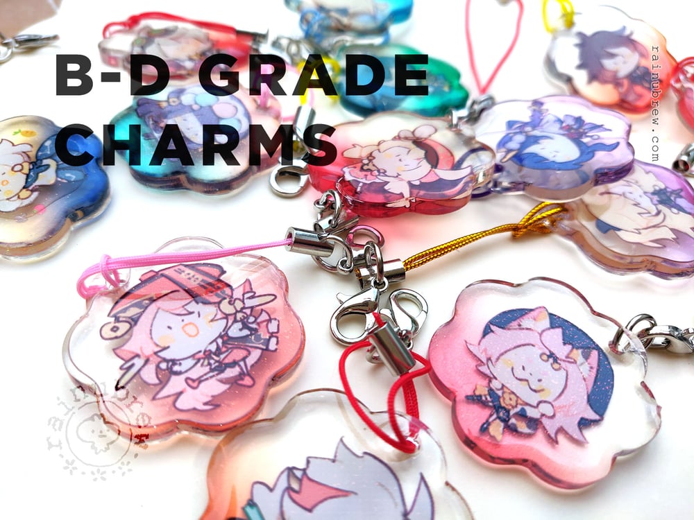 Image of B-D GRADE | Genshin Impact | 1.25"  Charms