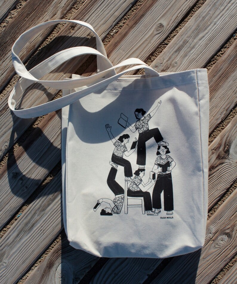 Tote bag lectora