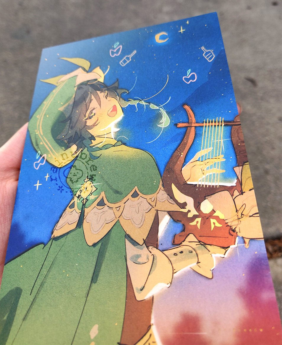 Image of GENSHIN IMPACT | 4"X6"   11"X17" FOIL PRINTS