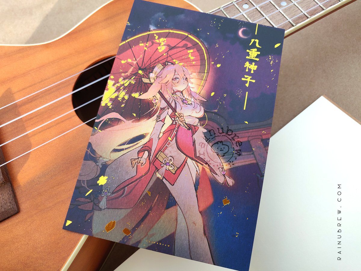 Image of GENSHIN IMPACT | 4"X6"   11"X17" FOIL PRINTS