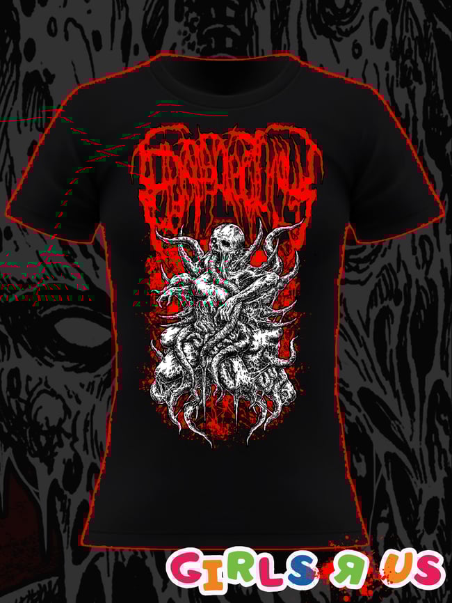 Epicardiectomy - Tentacle Zombie - Girlshirt -