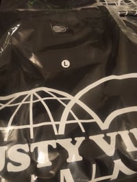 Black Lewis Parker Dusty Vinyl Tee Shirt 