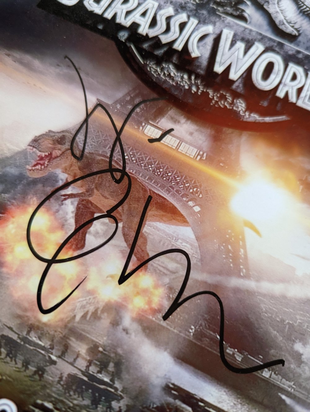 Jeff Goldblum Jurassic World Signed Photo