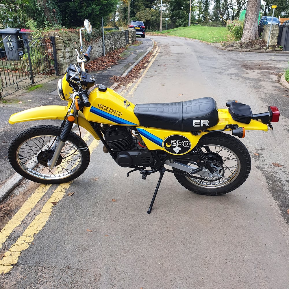 Suzuki ts250 er 1980