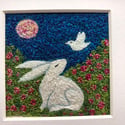 The healing garden ~ framed option available 