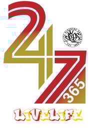 24/7/365 LIVE LIFE CUSTOM POSTER, FREE USB - FROM ME 2 YOU - 5TH FLOOR EDiTiON 
