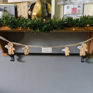 Image of Gingerbread Family Garland