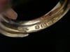 VICTORIAN 18CT OLD CUT DIAMOND  SNAKE RING 6.1G RING SIZE M 1/2