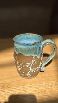 Image 6 of Music Notes Mug 01