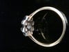 Victorian 18ct yellow gold large old mine cut diamond 0.90ct cluster ring