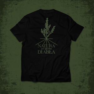 Image of PIOŁUN - 'Natura jest kościołem Diabła' men's t-shirt