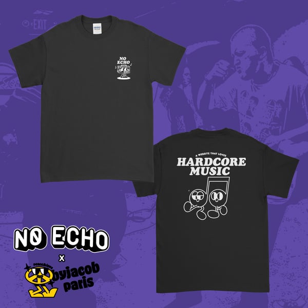 Image of No Echo x Jacob Paris collab shirt 