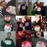 Image 5 of Printed Hail Santa Sweatshirts