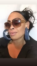 Image 2 of Tasty Raw Edge Denim Extremely Corporate Hoops