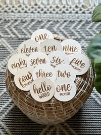 Image 1 of Monthly Milestone Disc Set - Script 