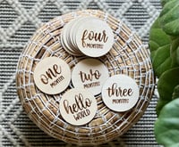 Image 3 of Monthly Milestone Disc Set - Script 