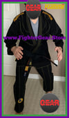 Brazilian Jiu Jitsu Pro Uniform Gi by KUMITE BJJ Kimono Black