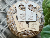 Image 2 of Dinosaur Wooden Baby Closet Divider Set