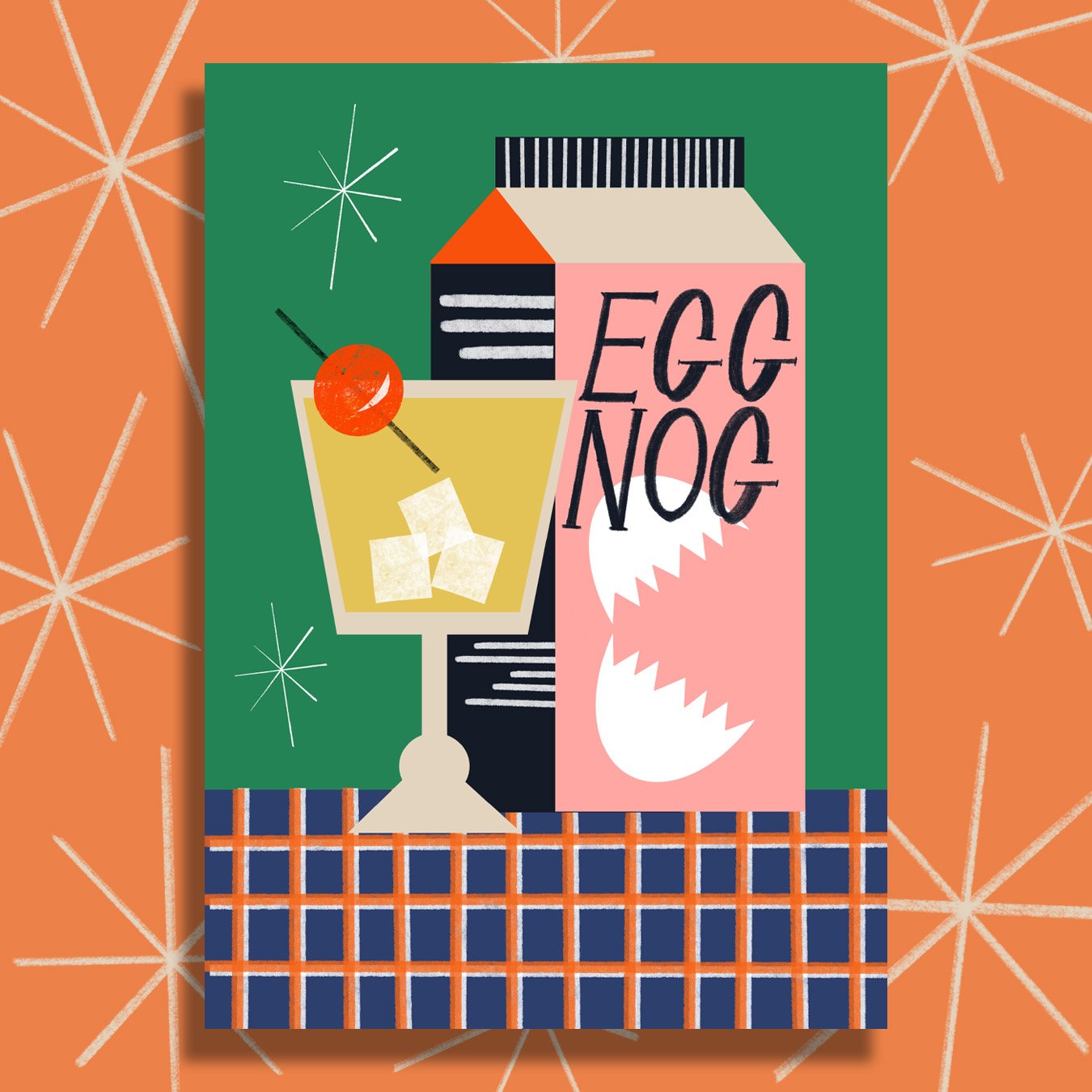 Egg Nog Card