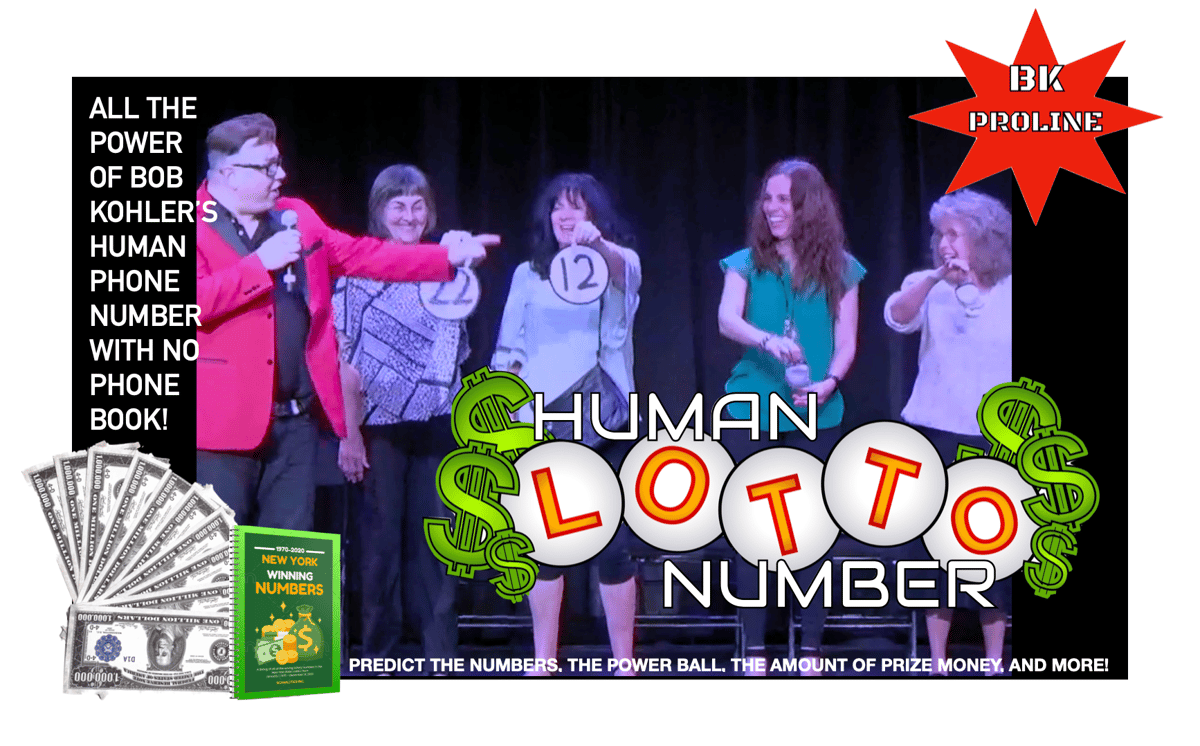 Image of HUMAN LOTTO NUMBER (PREORDER)