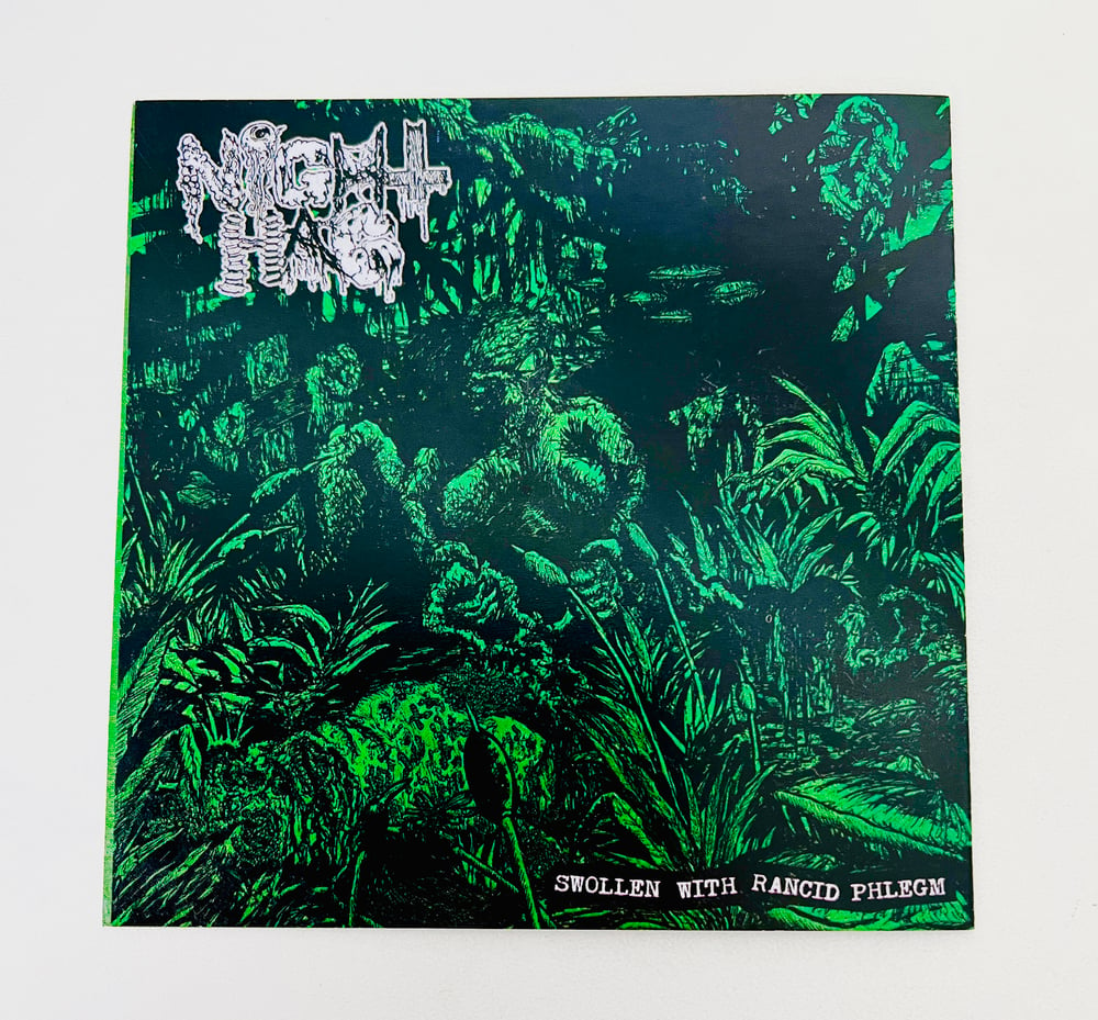 CRYPTIC BROOD / NIGHT HAG - Swollen With Rancid Phlegm Split CD