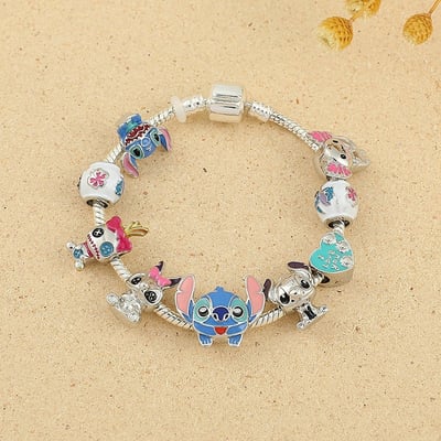 Image of Disney Cartoon Lilo & Stitch Inspired Bracelet 