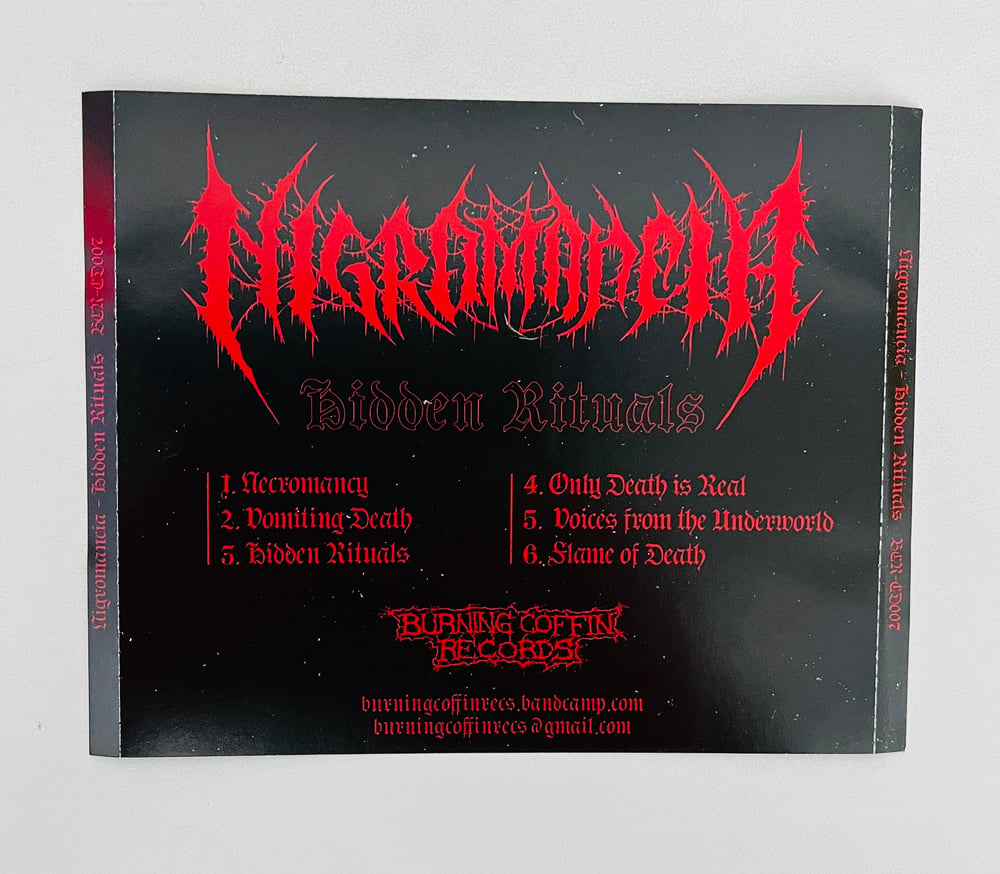 NIGROMANCIA - Hidden Rituals CD