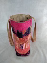 Image 5 of Pink & Orange Batik Tote 