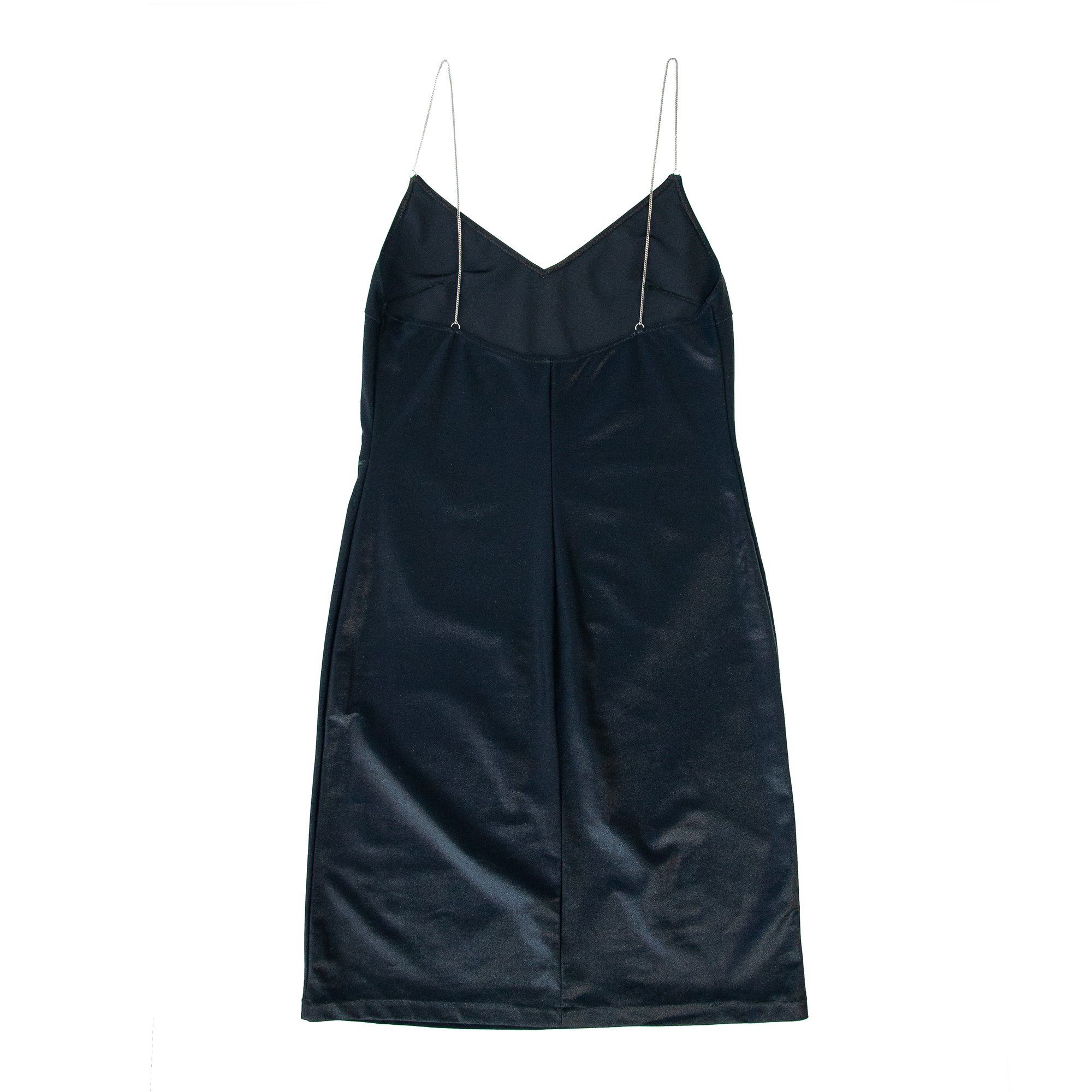 Image of Dolce and Gabbana Chain Strap Mini Dress