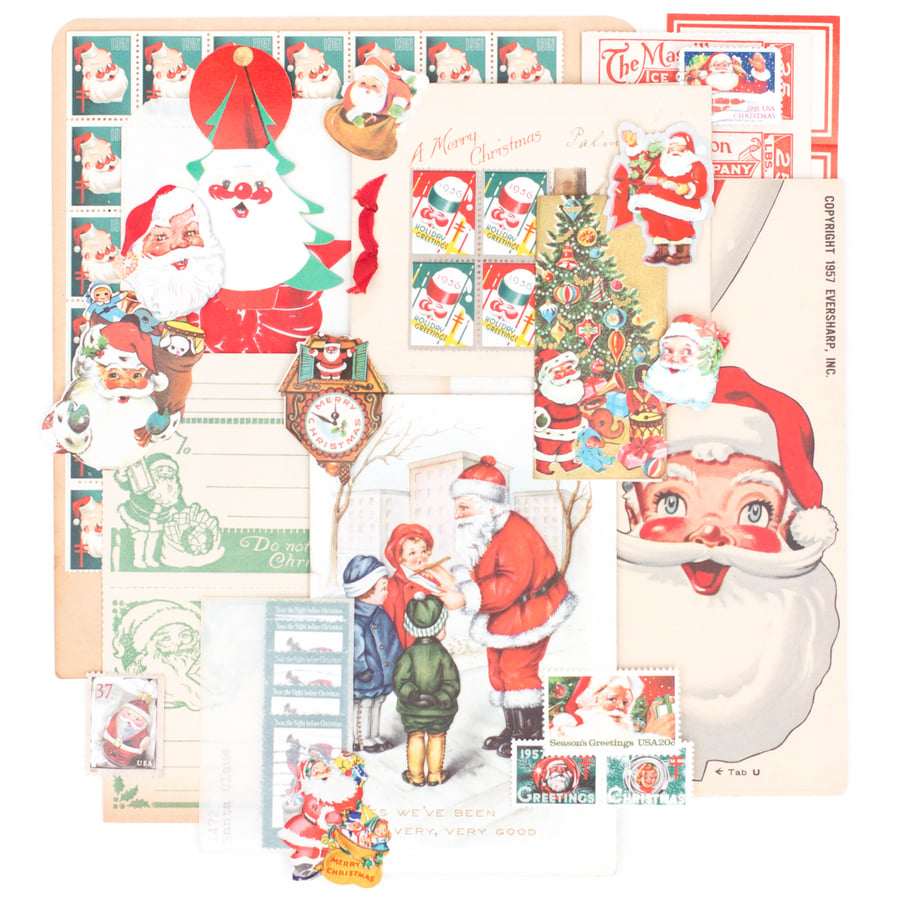 Image of Santa Claus Ephemera Collection