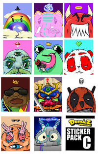 DomieZ Sticker Pack C
