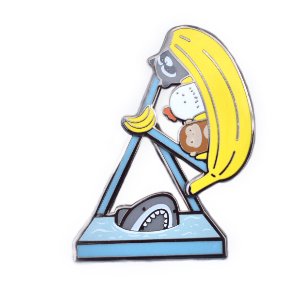 Banana Boat Spinning Pin