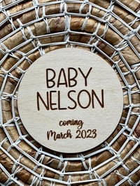 Image 2 of Baby Announcement Sign