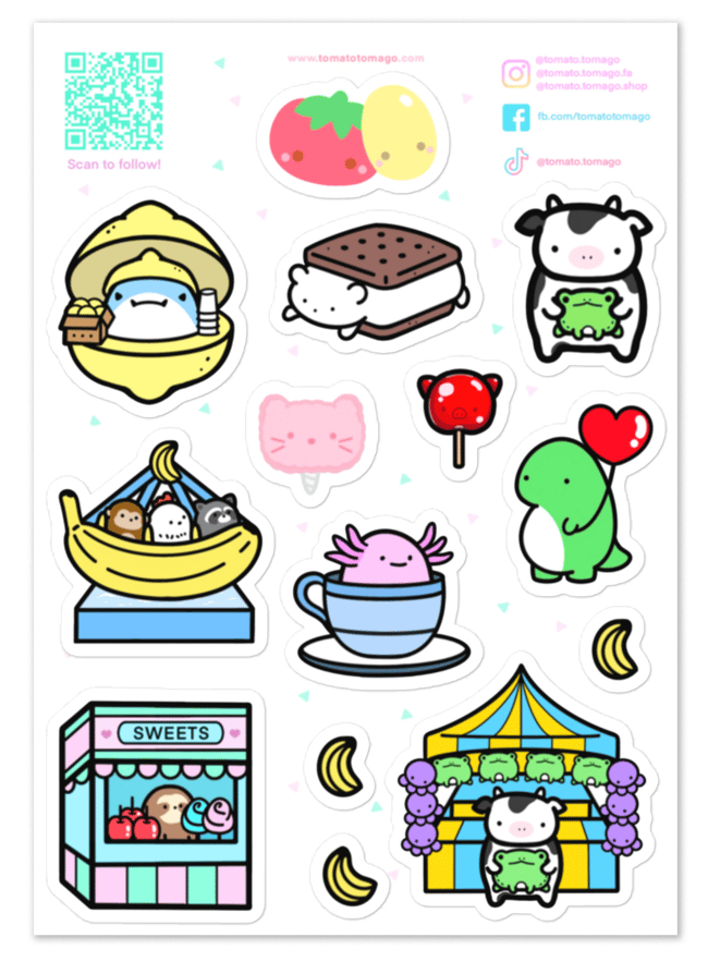 Fun at the Fair Sticker Sheet