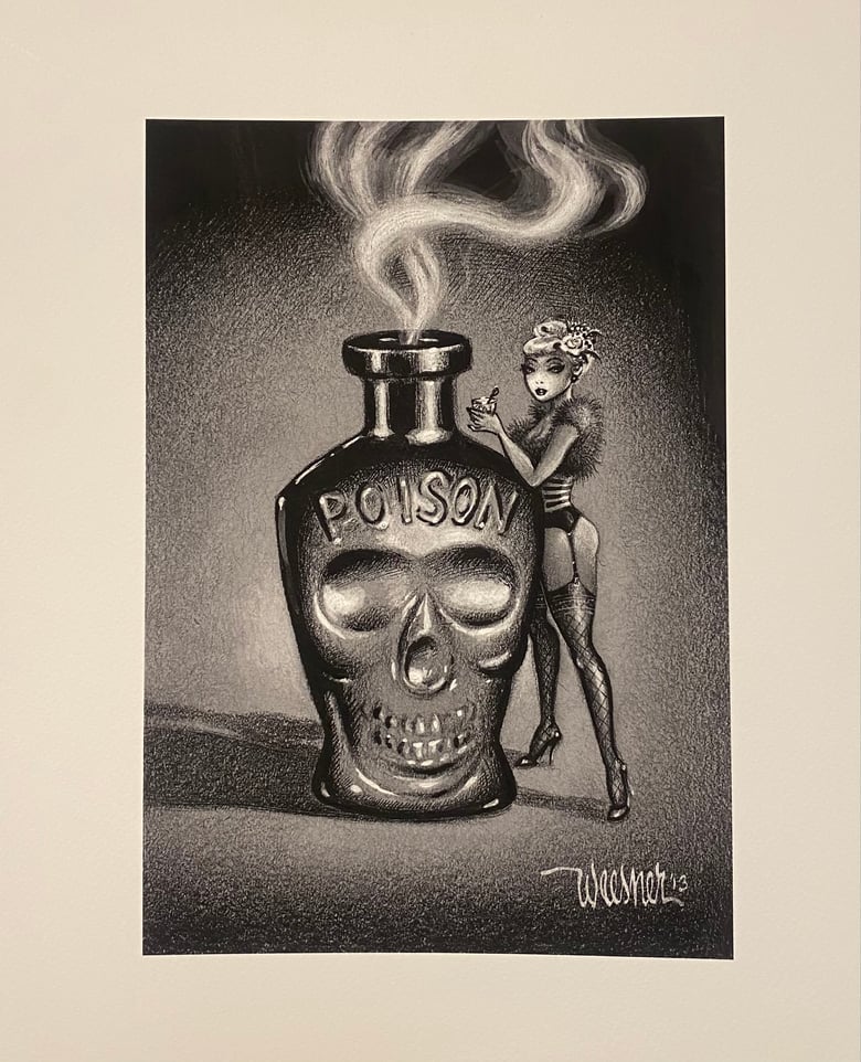 Image of Beware (limited edition giclee print)