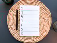 Image 1 of Weekly Planner Notepad