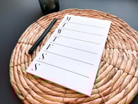 Image 4 of Weekly Planner Notepad
